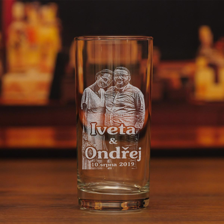 Sklenice 0,3 l fotkou na přání