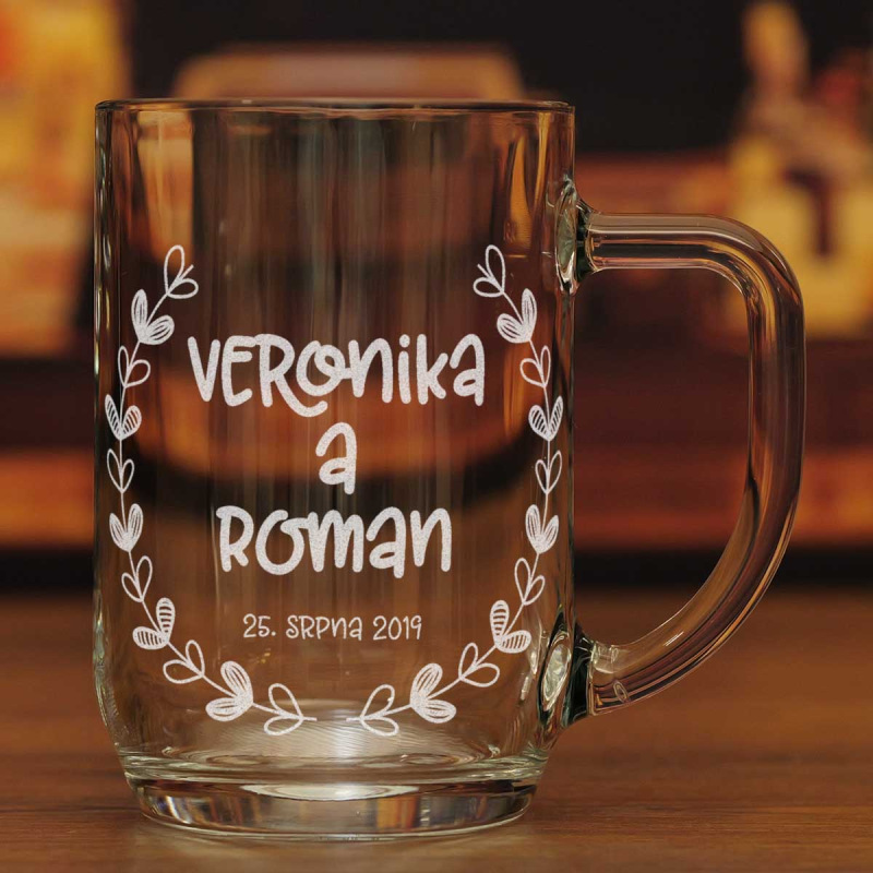 Svatební půllitr 1