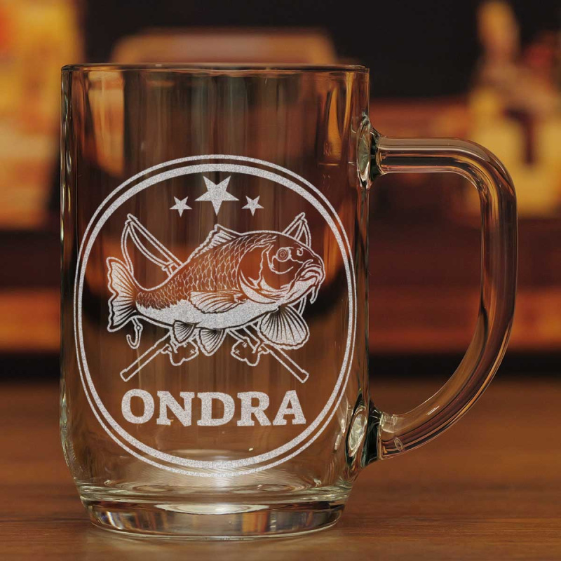 Půllitr pro rybáře se jménem 1