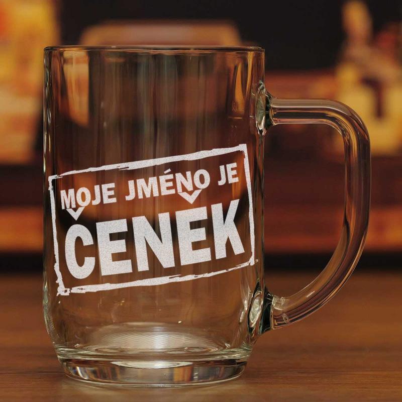 Půllitr se jménem